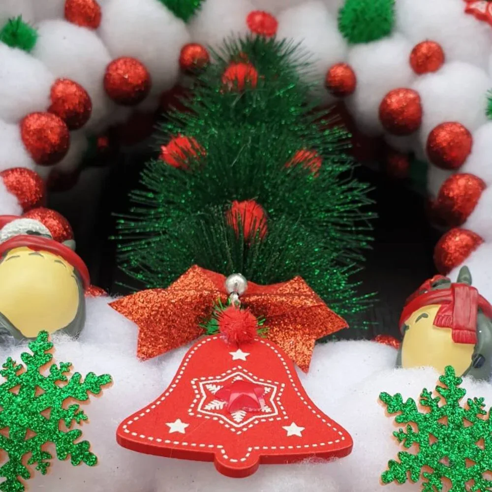 Totoro handmade santa